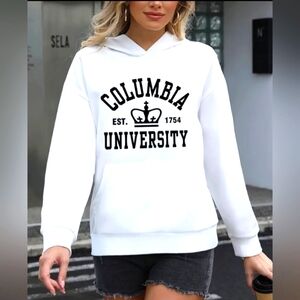 COLUMBIA UNIVERSITY Lightweight Hoodie Women's Sz XL NEW!